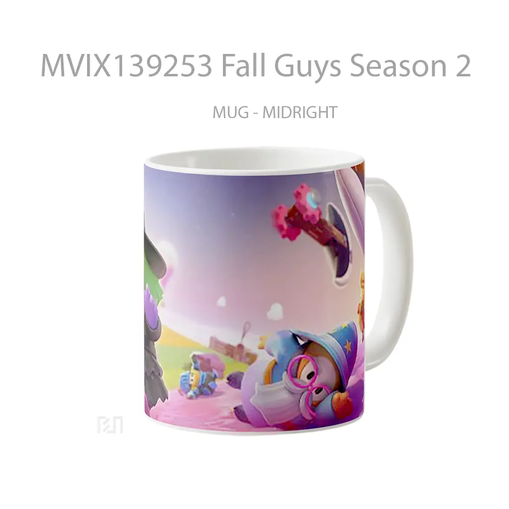 Mug Fall Guys Season 2 Gelas Keramik Unik - All-side / Desain