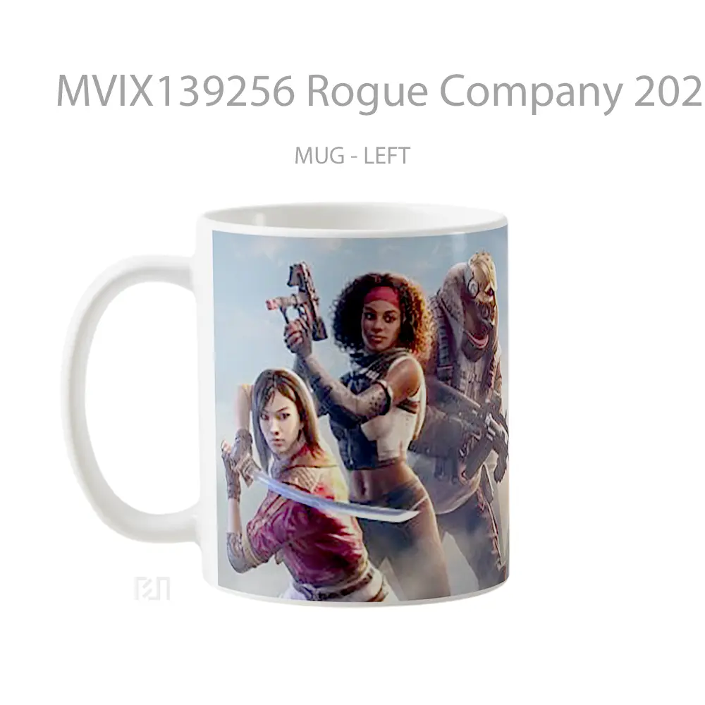 Mug Rogue Company 2020 Gelas Keramik Unik - All-side / Desain