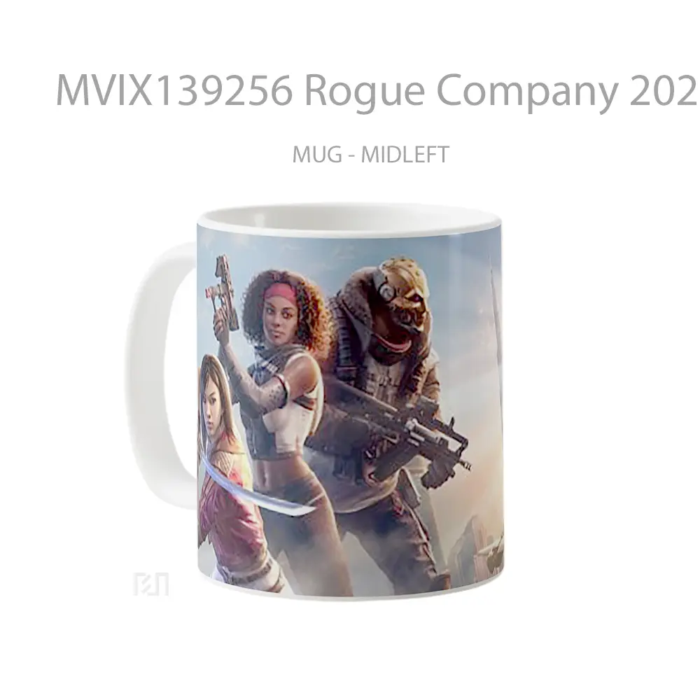 Mug Rogue Company 2020 Gelas Keramik Unik - All-side / Desain
