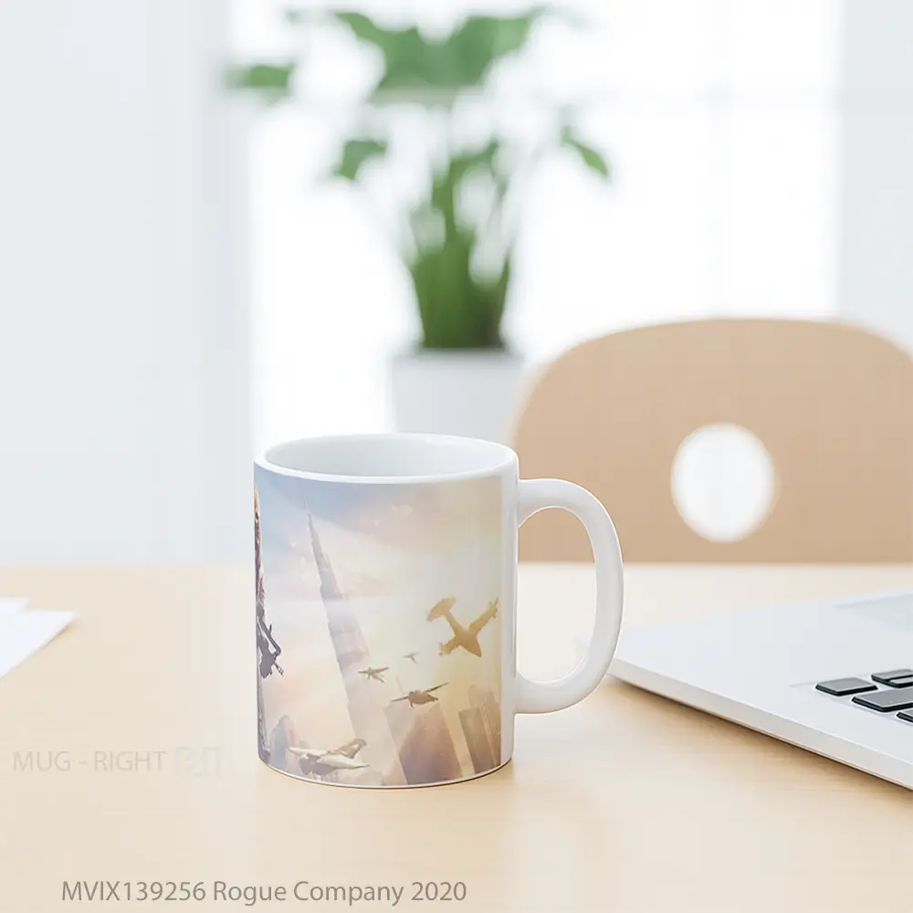 Mug Rogue Company 2020 Gelas Keramik Unik - All-side / Desain