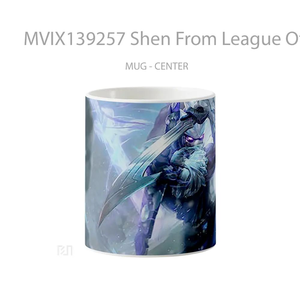 Mug Shen From League Of Legends Cangkir Gamer