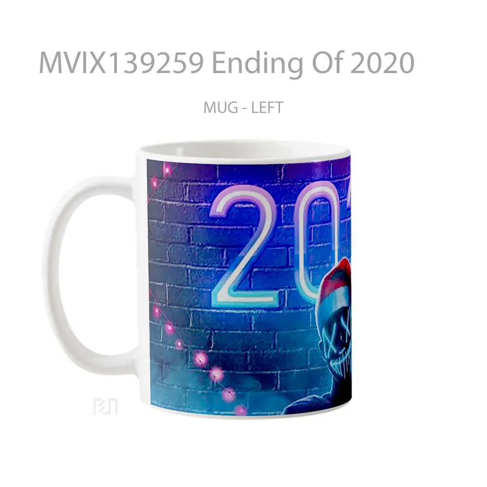 Mug Ending Of 2020 Gelas Keramik Unik - All-side / Desain