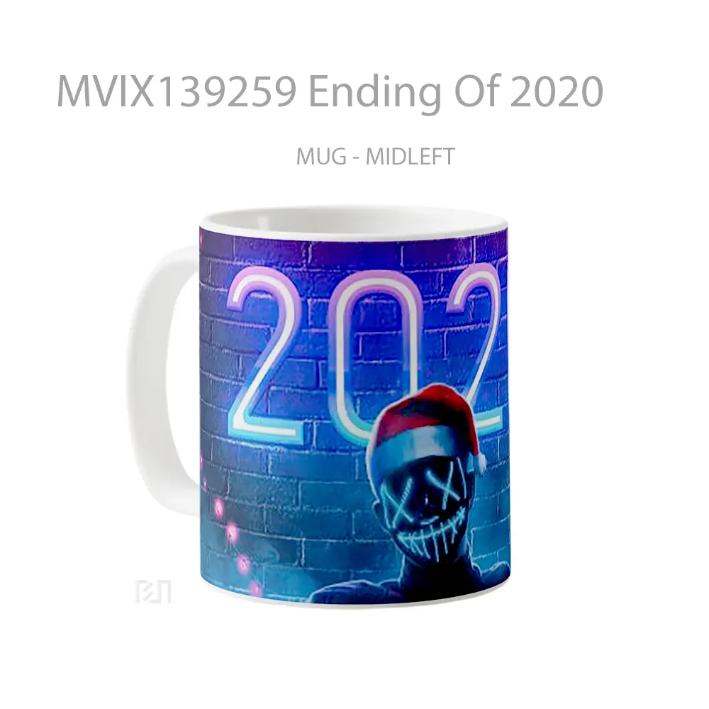Mug Ending Of 2020 Gelas Keramik Unik - All-side / Desain