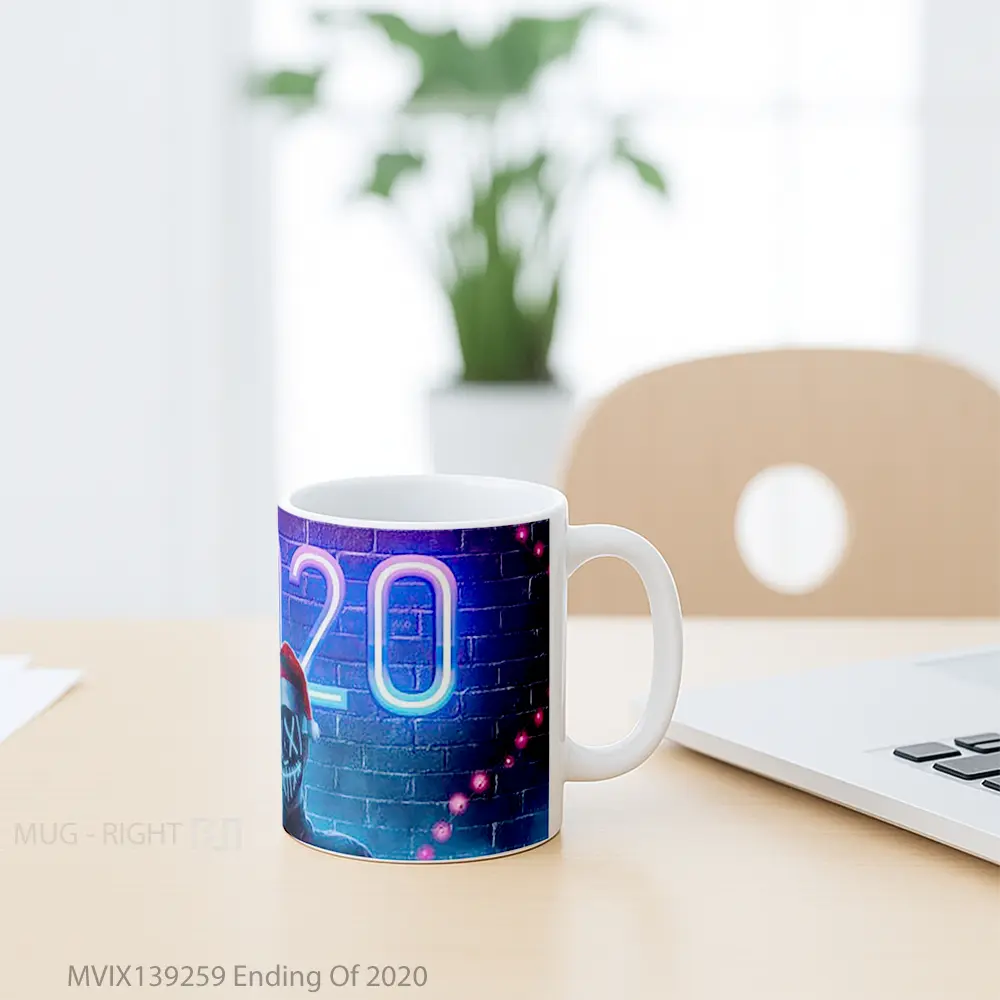 Mug Ending Of 2020 Gelas Keramik Unik - All-side / Desain