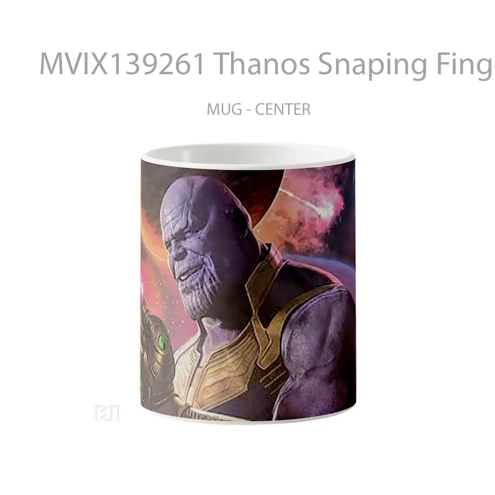 Mug Thanos Snaping Fingers Gelas Keramik Unik