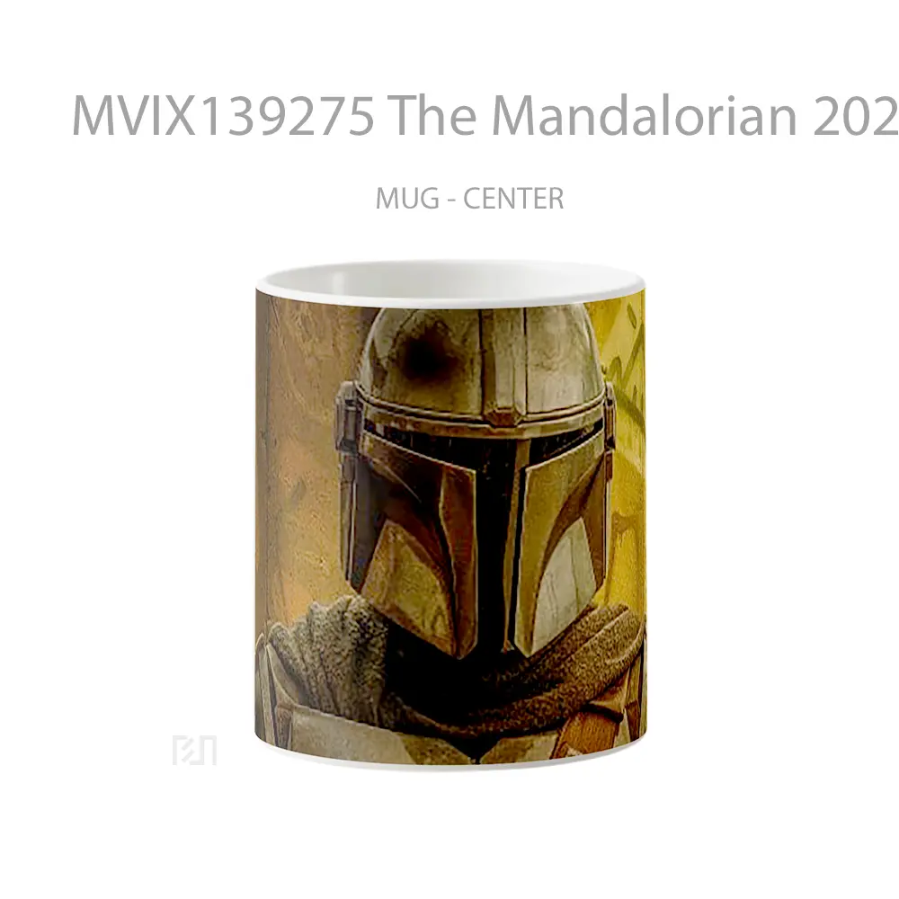 Mug The Mandalorian 2020 Poster Gelas Star Wars
