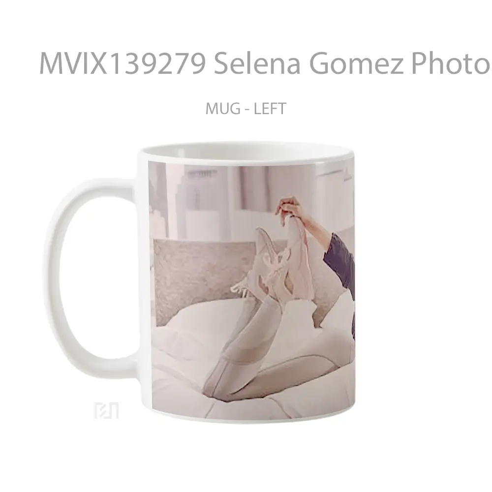 Mug Selena Gomez Photoshoot Gelas Selebriti - All-side / Desain