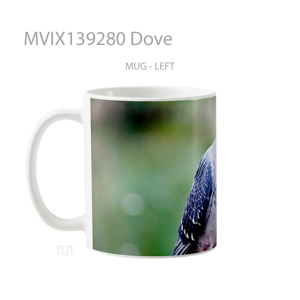 Mug Dove Gelas Keramik Unik - All-side / Desain