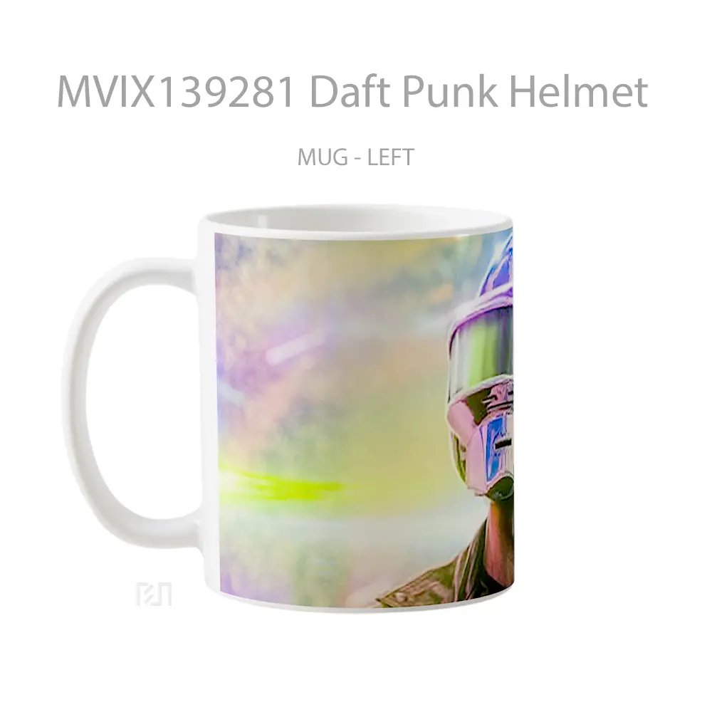 Mug Daft Punk Helmet Gelas Keramik Unik - All-side / Desain