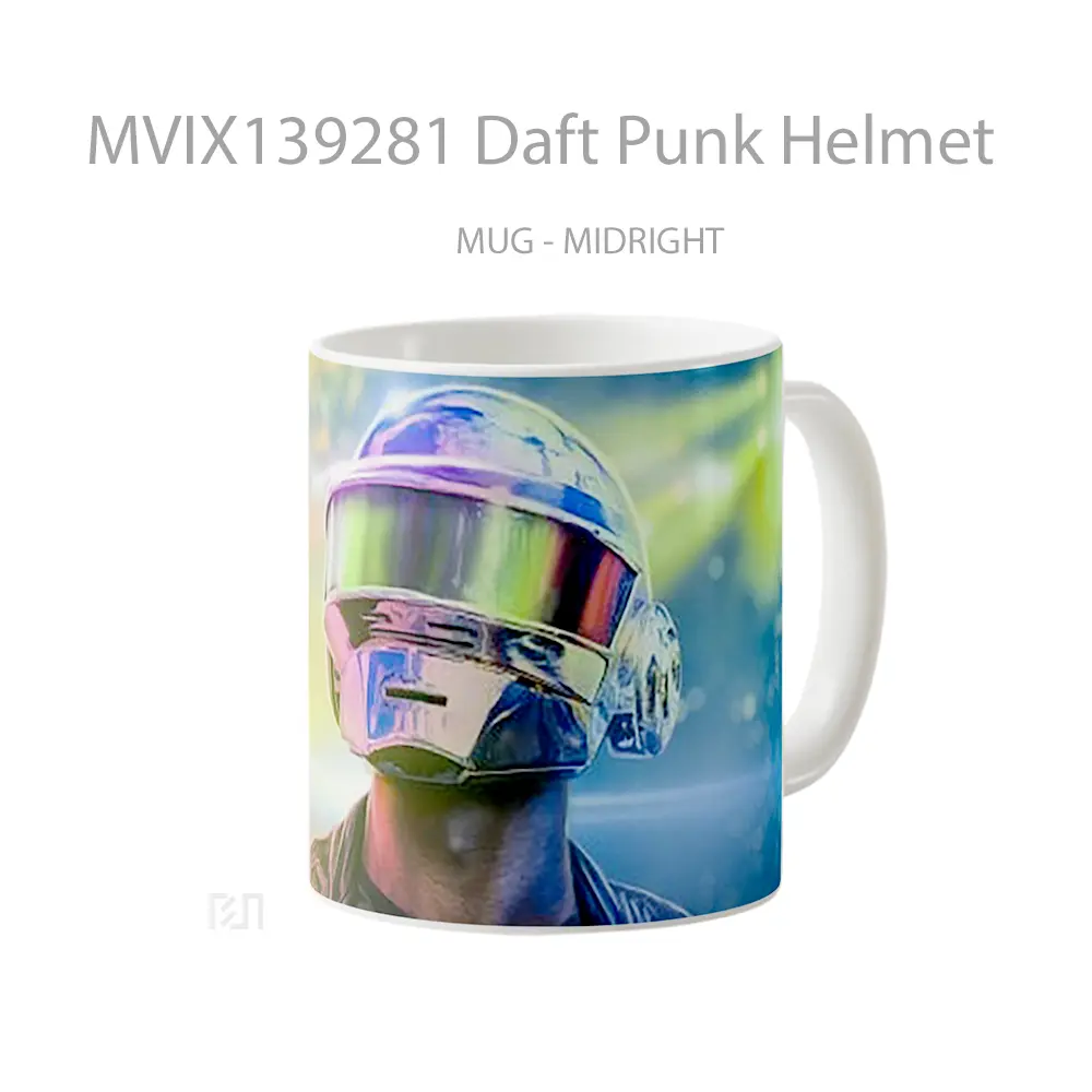 Mug Daft Punk Helmet Gelas Keramik Unik - All-side / Desain