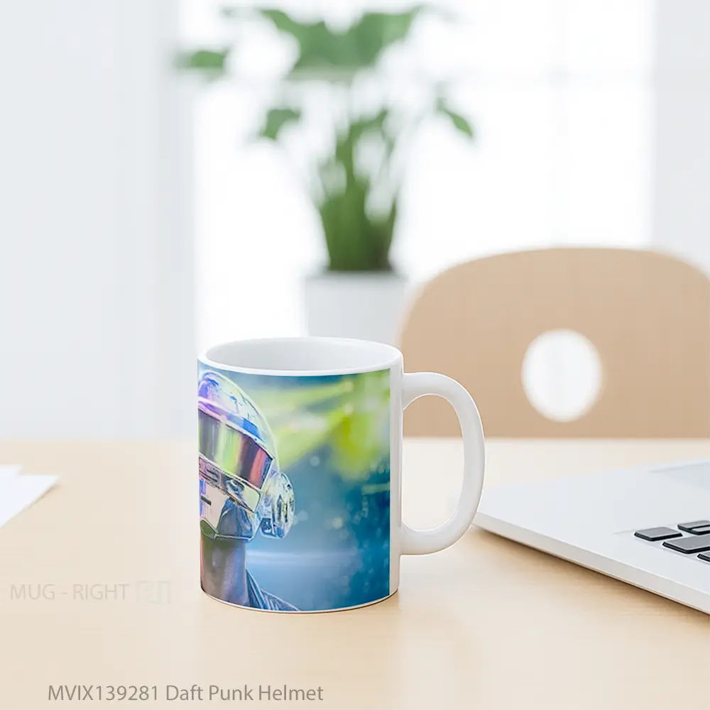 Mug Daft Punk Helmet Gelas Keramik Unik - All-side / Desain