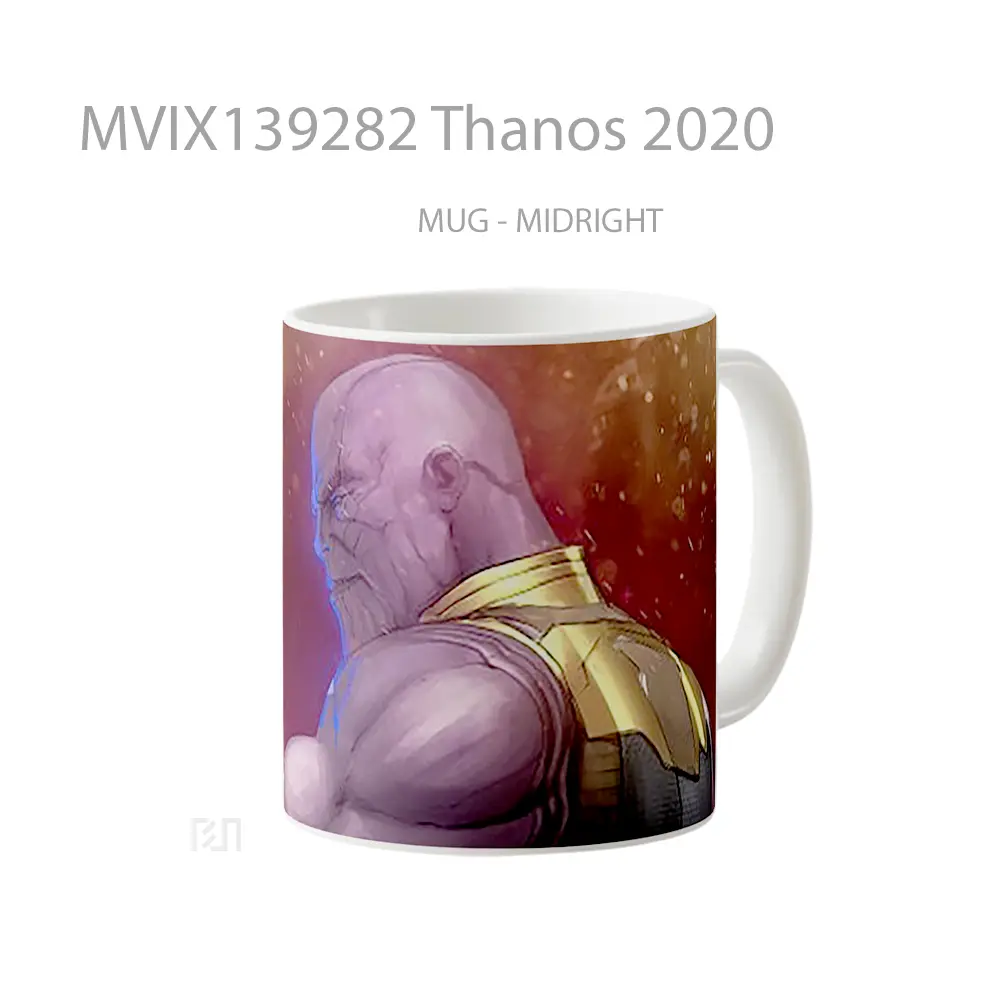 Mug Thanos 2020 Gelas Keramik Unik - All-side / Desain