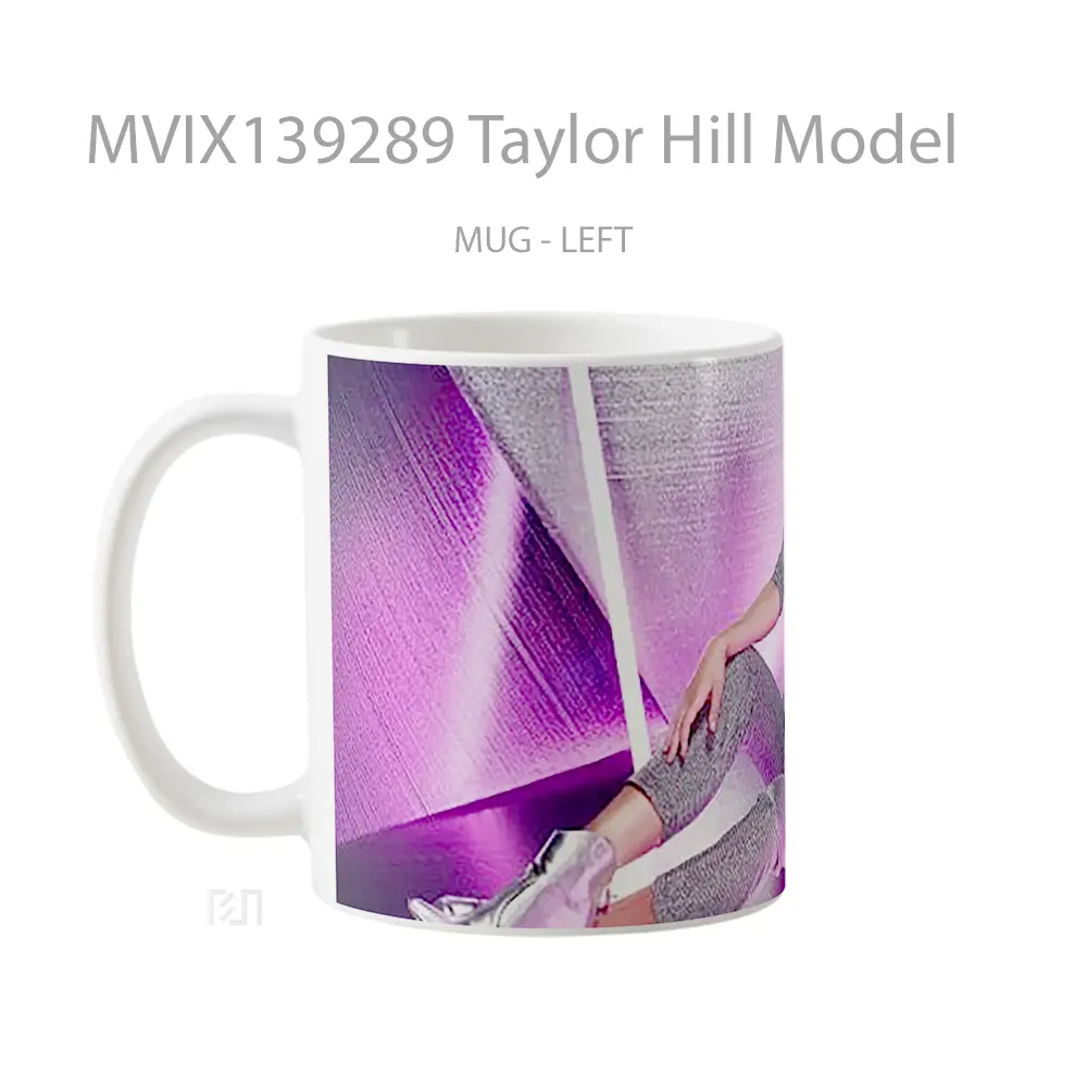 Mug Taylor Hill Model Gelas Selebriti - All-side / Desain