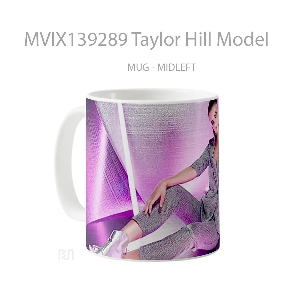 Mug Taylor Hill Model Gelas Selebriti - All-side / Desain