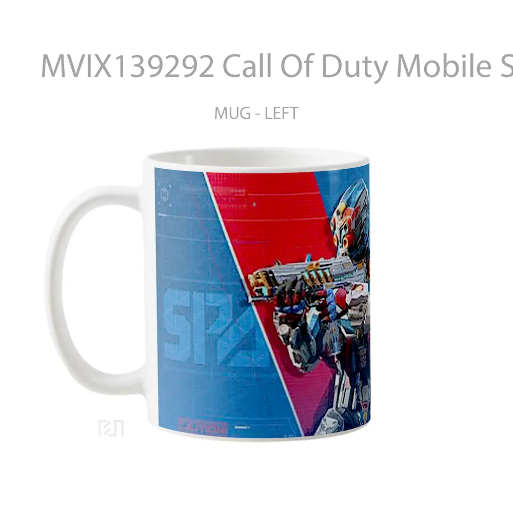 Mug Call Of Duty Mobile Spectre Ultra 9 Cangkir Gamer - All-side / Desain