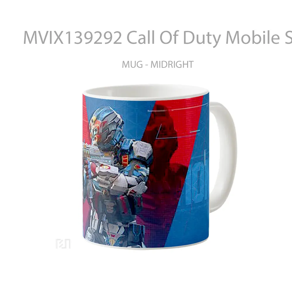 Mug Call Of Duty Mobile Spectre Ultra 9 Cangkir Gamer - All-side / Desain
