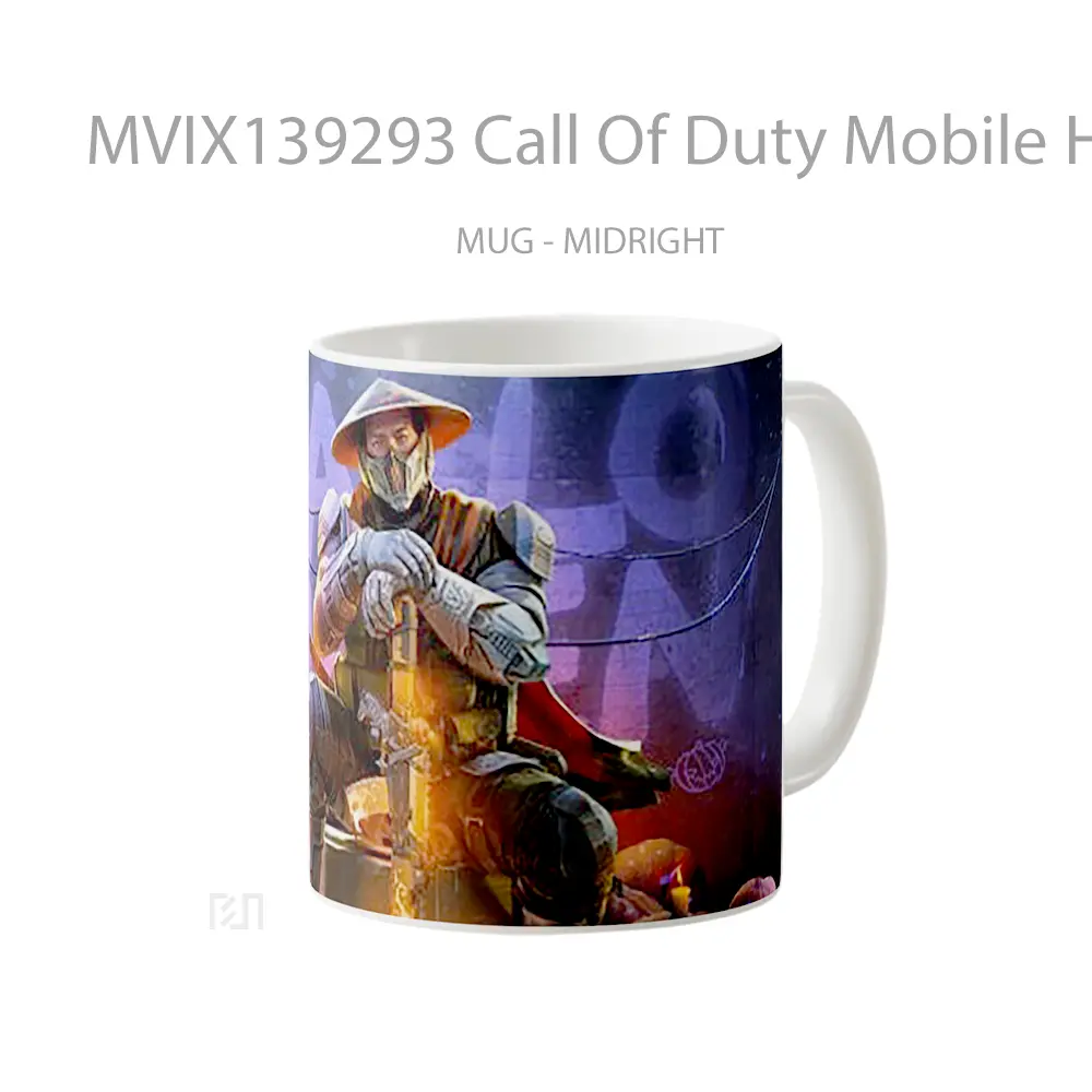Mug Call Of Duty Mobile Hidora Kai Skin Cangkir Gamer - All-side / Desain