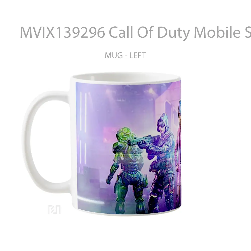 Mug Call Of Duty Mobile Season 11 Battle Pass Skins Cangkir Gamer - All-side / Desain