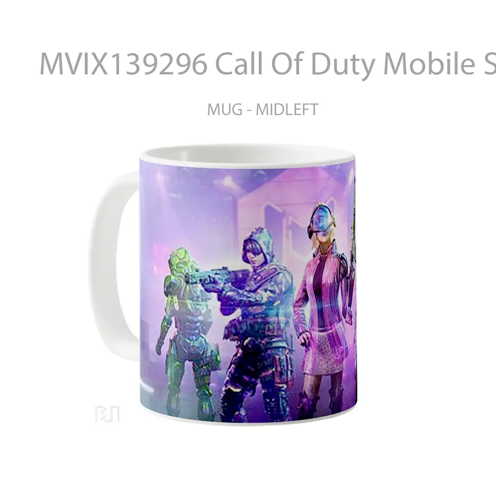 Mug Call Of Duty Mobile Season 11 Battle Pass Skins Cangkir Gamer - All-side / Desain
