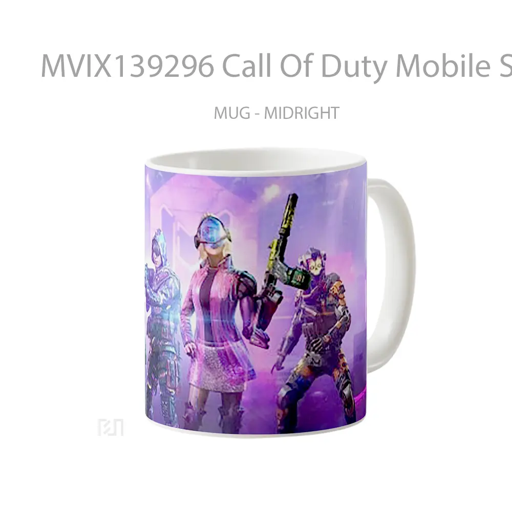 Mug Call Of Duty Mobile Season 11 Battle Pass Skins Cangkir Gamer - All-side / Desain