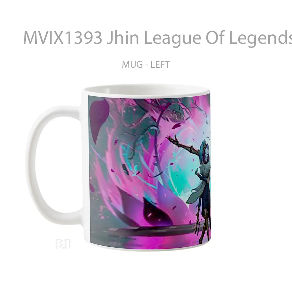 Mug Jhin League Of Legends Cangkir Gamer - All-side / Desain