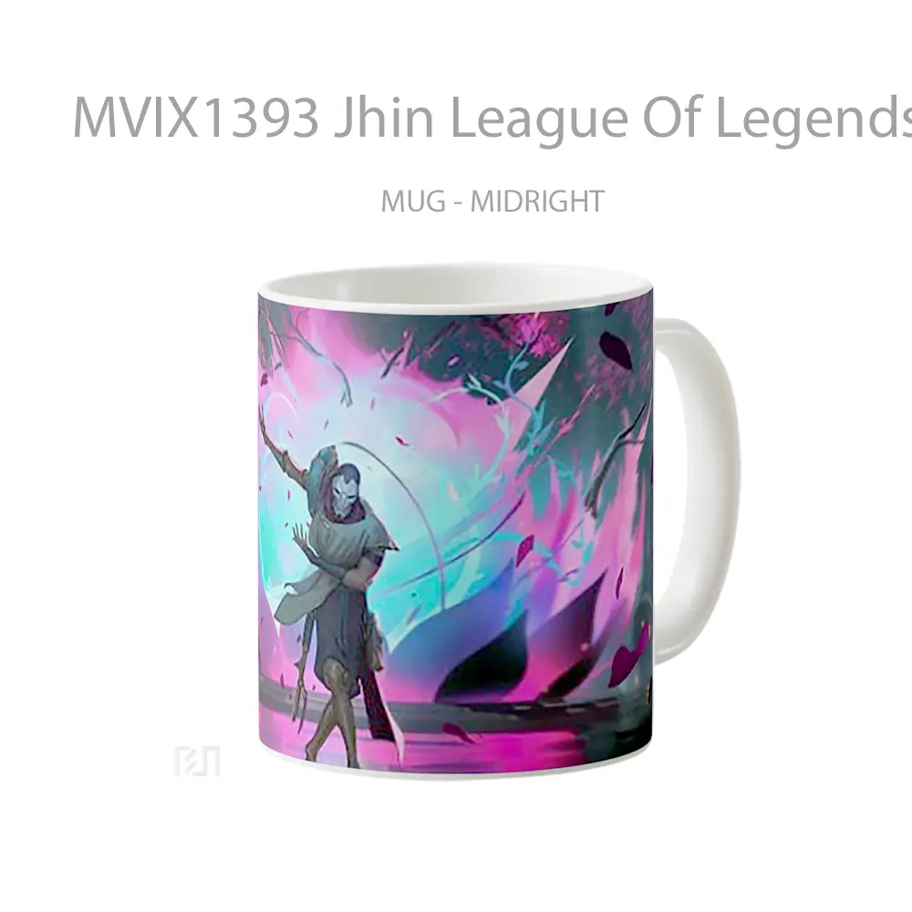 Mug Jhin League Of Legends Cangkir Gamer - All-side / Desain