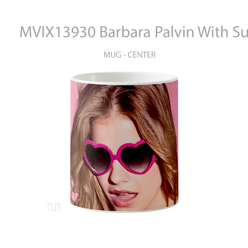 Mug Barbara Palvin With Sunglasses Gelas Keramik Unik