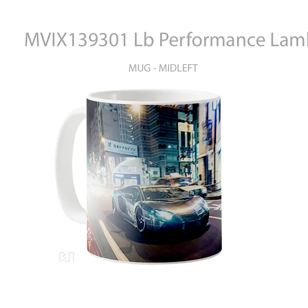 Mug Lb Performance Lamborghini Aventador Lp700 Cangkir Mobil - All-side / Desain