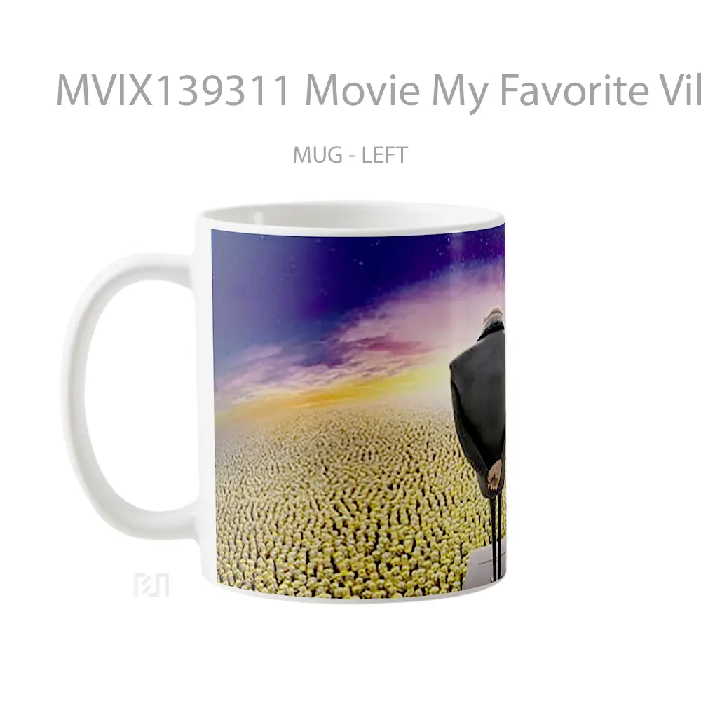 Mug Movie My Favorite Villain 2 Gelas Keramik Unik - All-side / Desain