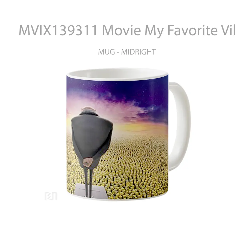 Mug Movie My Favorite Villain 2 Gelas Keramik Unik - All-side / Desain