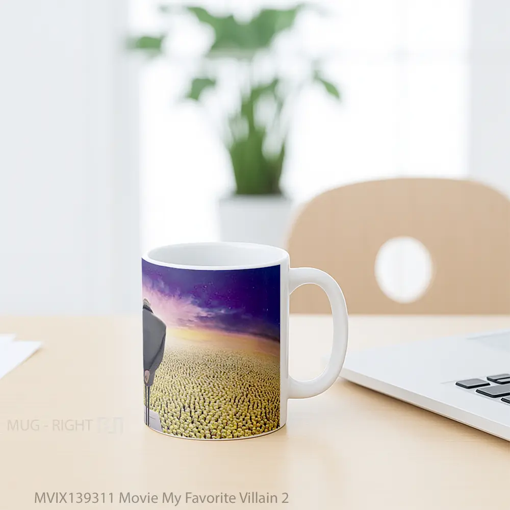 Mug Movie My Favorite Villain 2 Gelas Keramik Unik - All-side / Desain