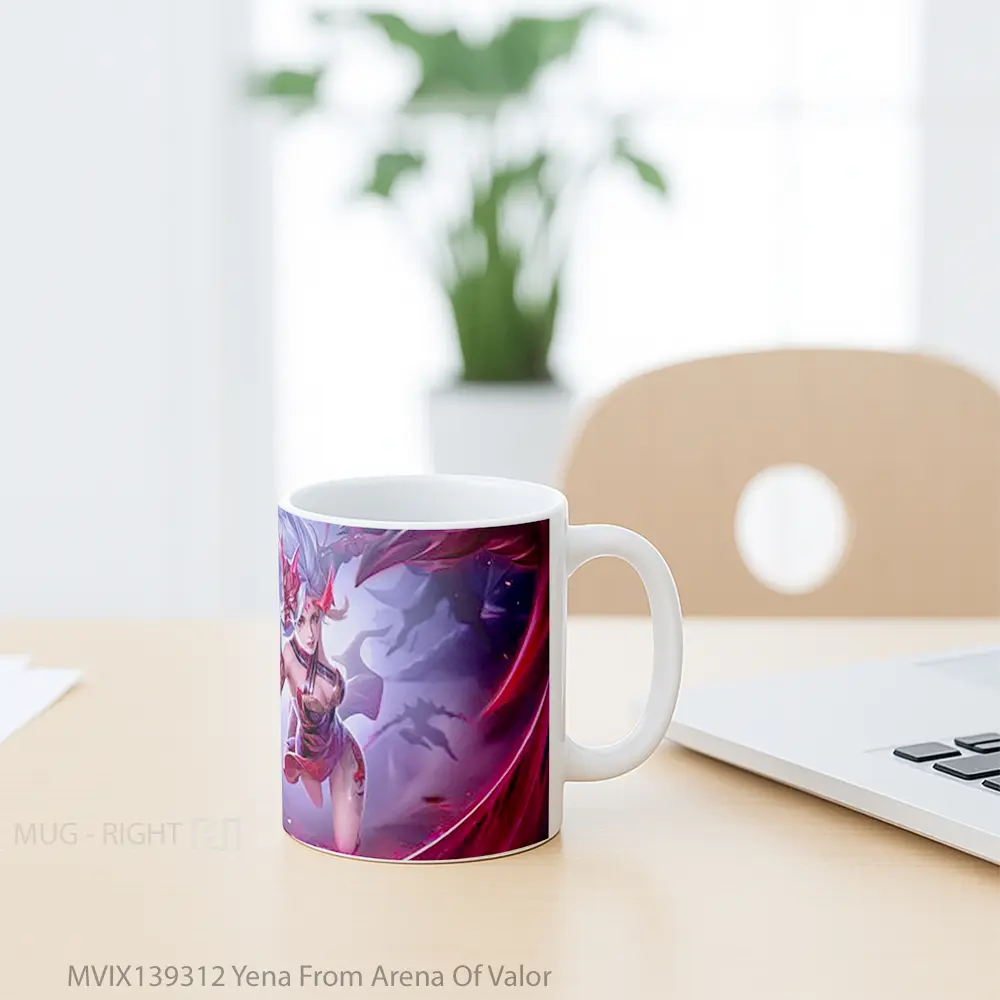 Mug Yena From Arena Of Valor Gelas Keramik Unik - All-side / Desain
