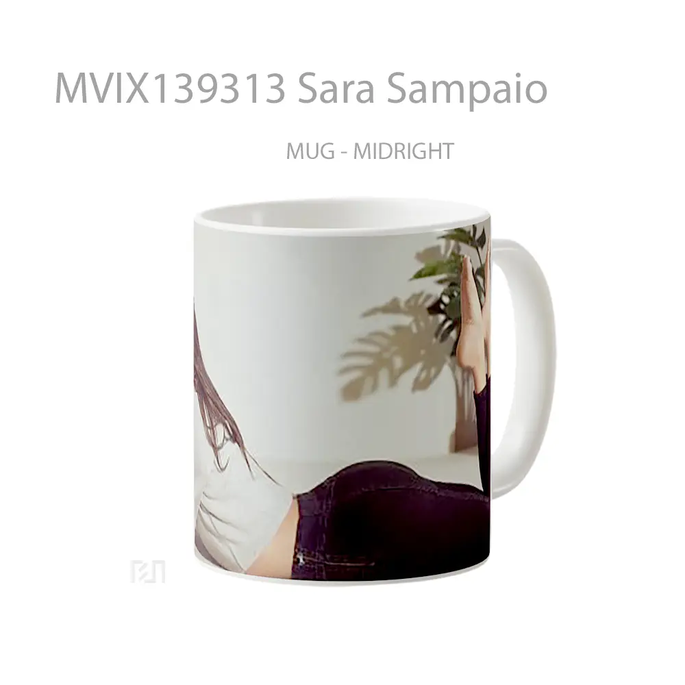 Mug Sara Sampaio Gelas Keramik Unik - All-side / Desain