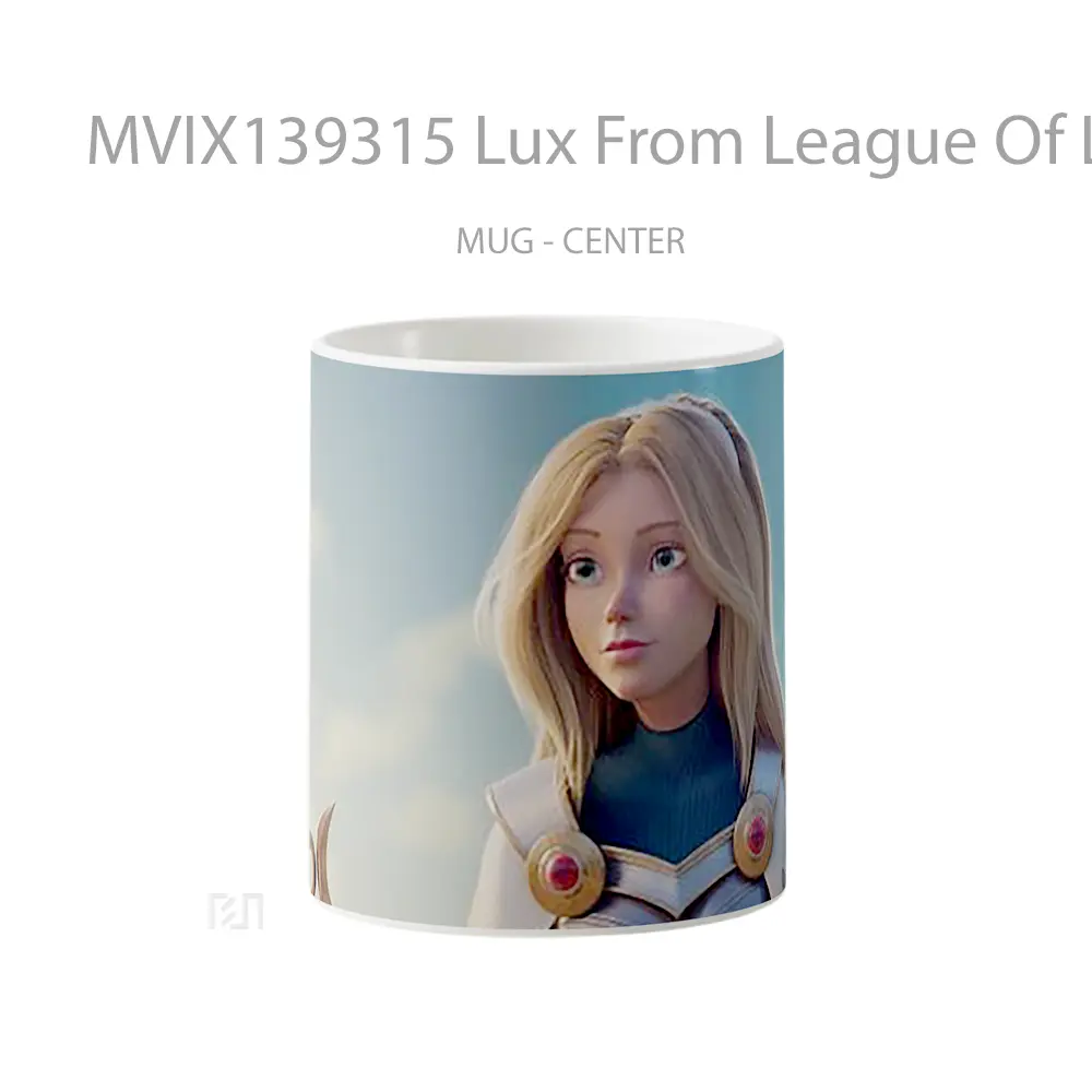 Mug Lux From League Of Legends Wild Rift Cangkir Gamer