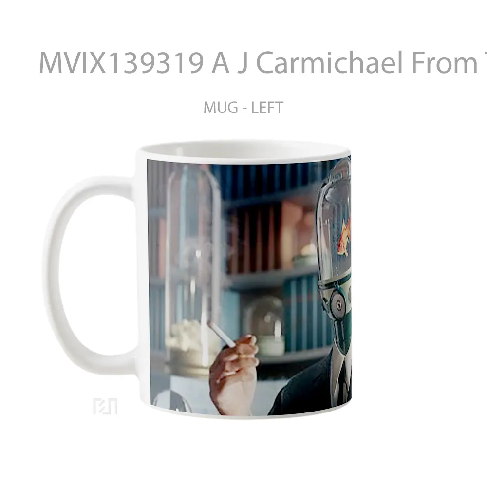 Mug A J Carmichael From The Umbrella Academy Gelas Keramik Unik - All-side / Desain