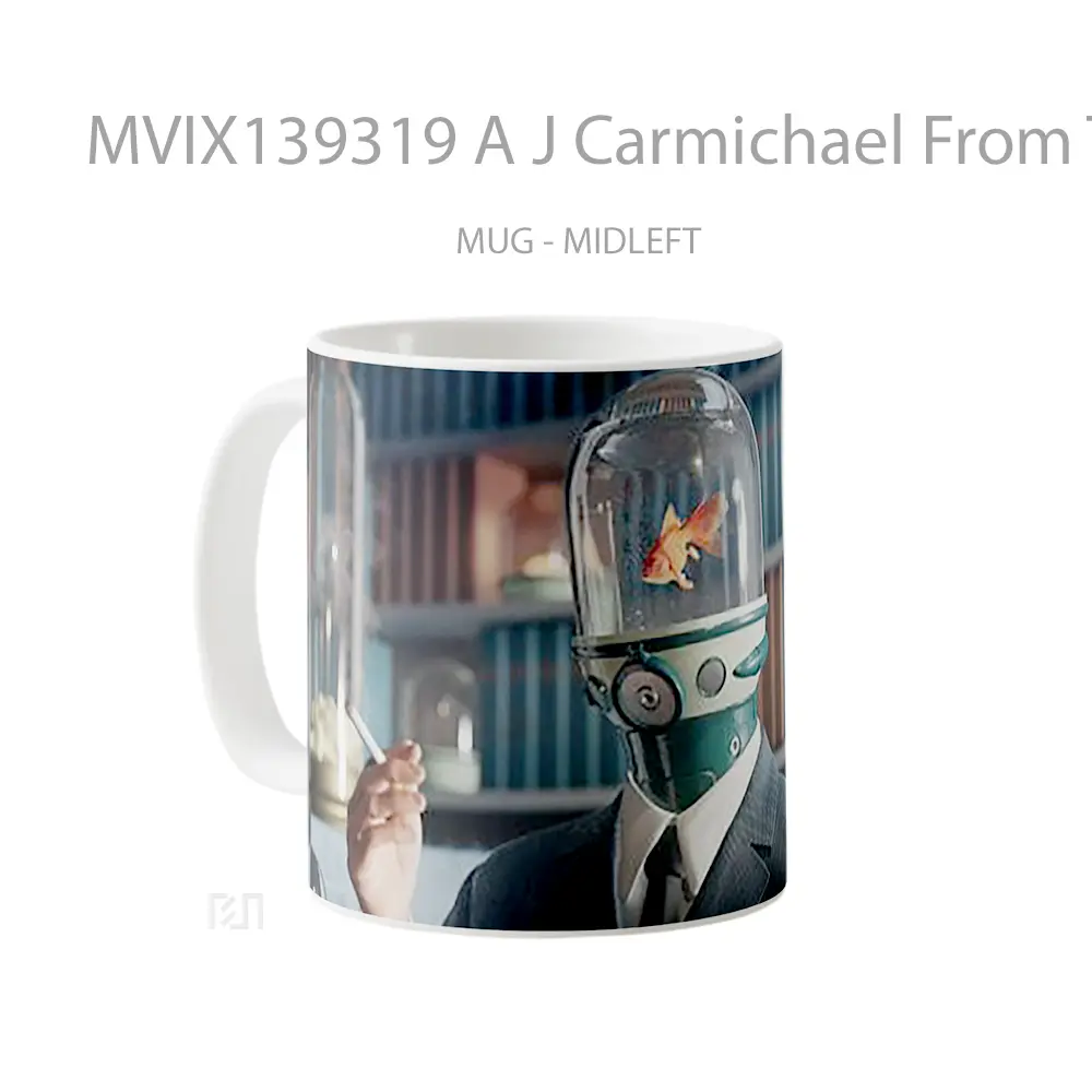 Mug A J Carmichael From The Umbrella Academy Gelas Keramik Unik - All-side / Desain