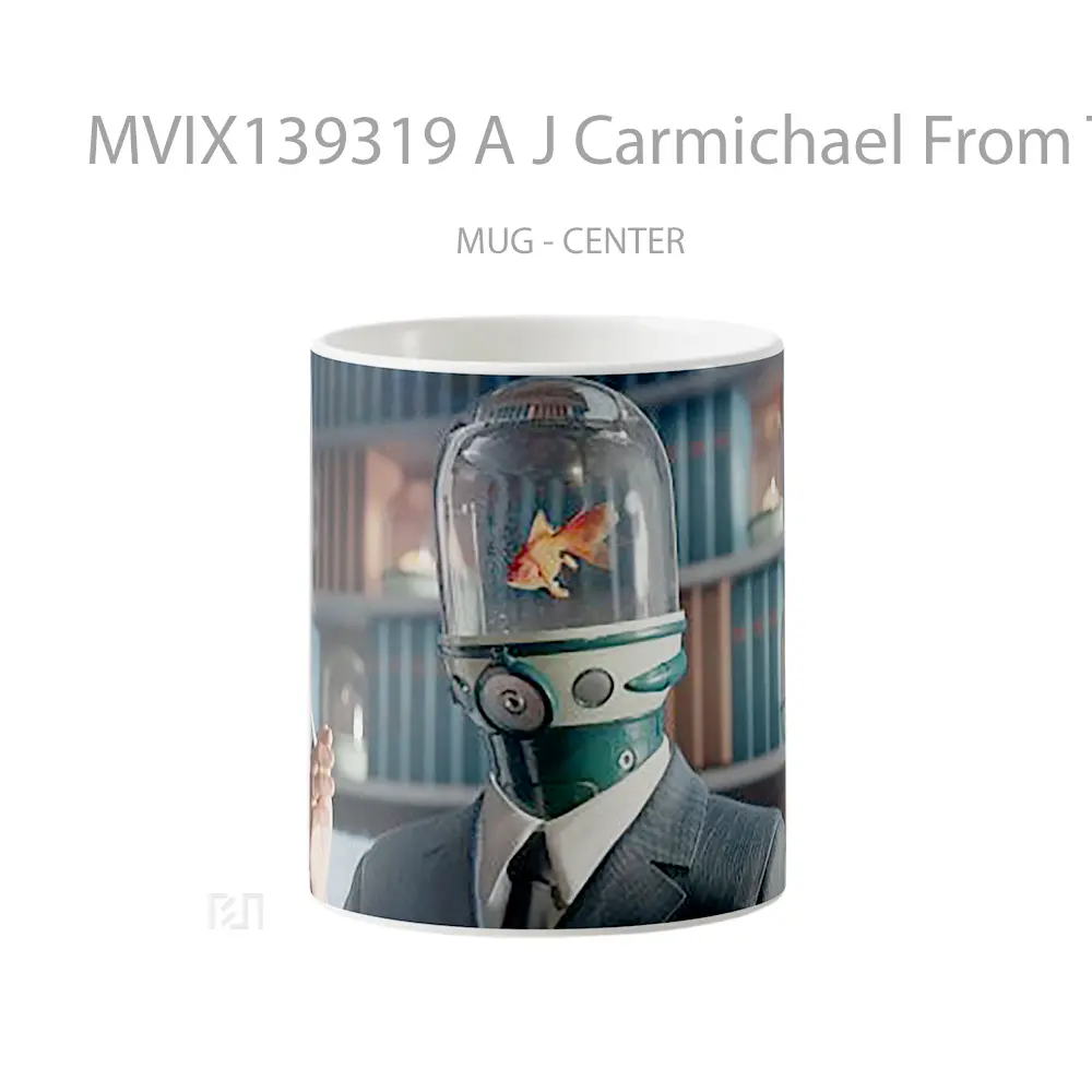 Mug A J Carmichael From The Umbrella Academy Gelas Keramik Unik