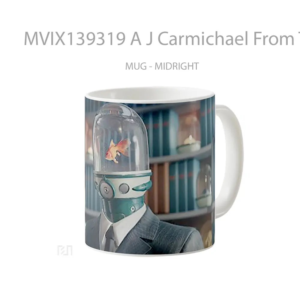 Mug A J Carmichael From The Umbrella Academy Gelas Keramik Unik - All-side / Desain