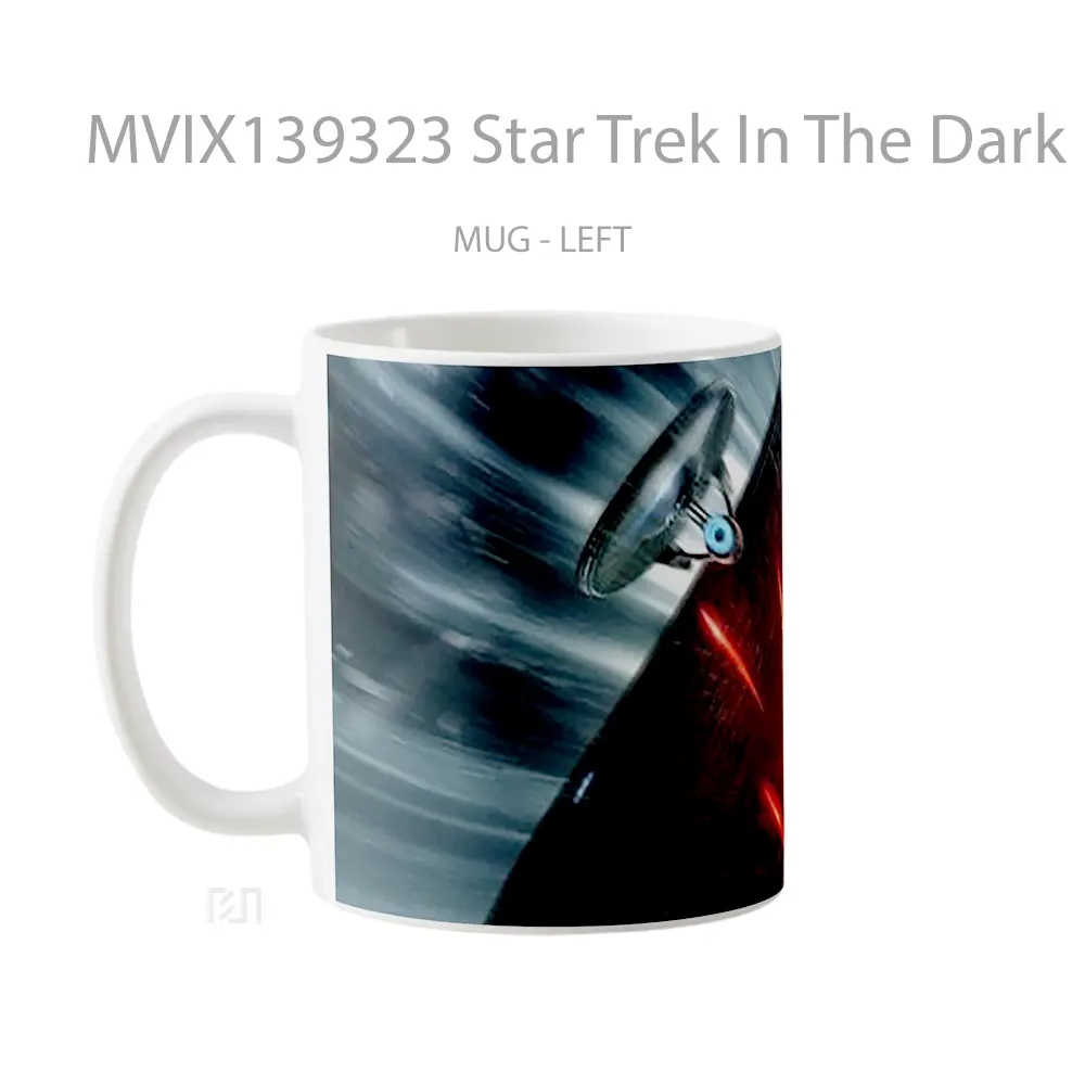 Mug Star Trek In The Dark Gelas Astronomi - All-side / Desain