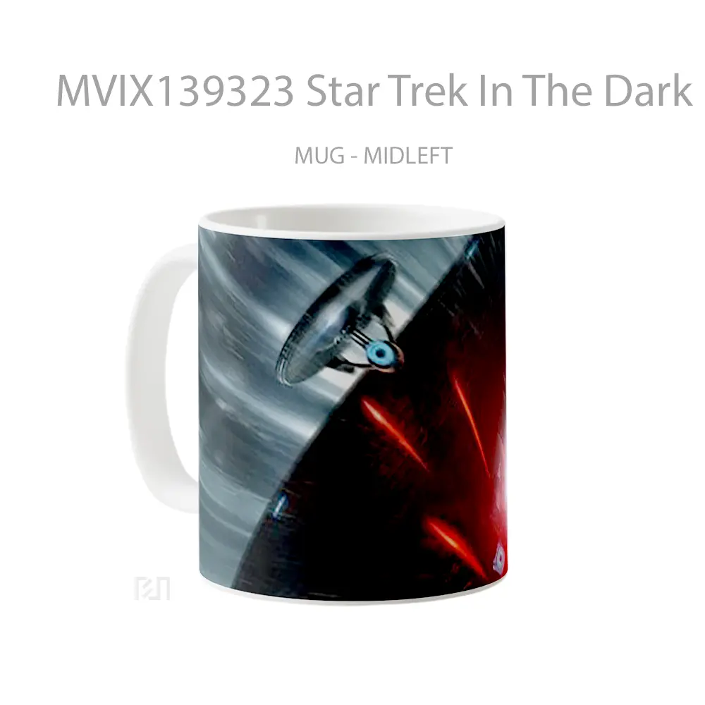 Mug Star Trek In The Dark Gelas Astronomi - All-side / Desain
