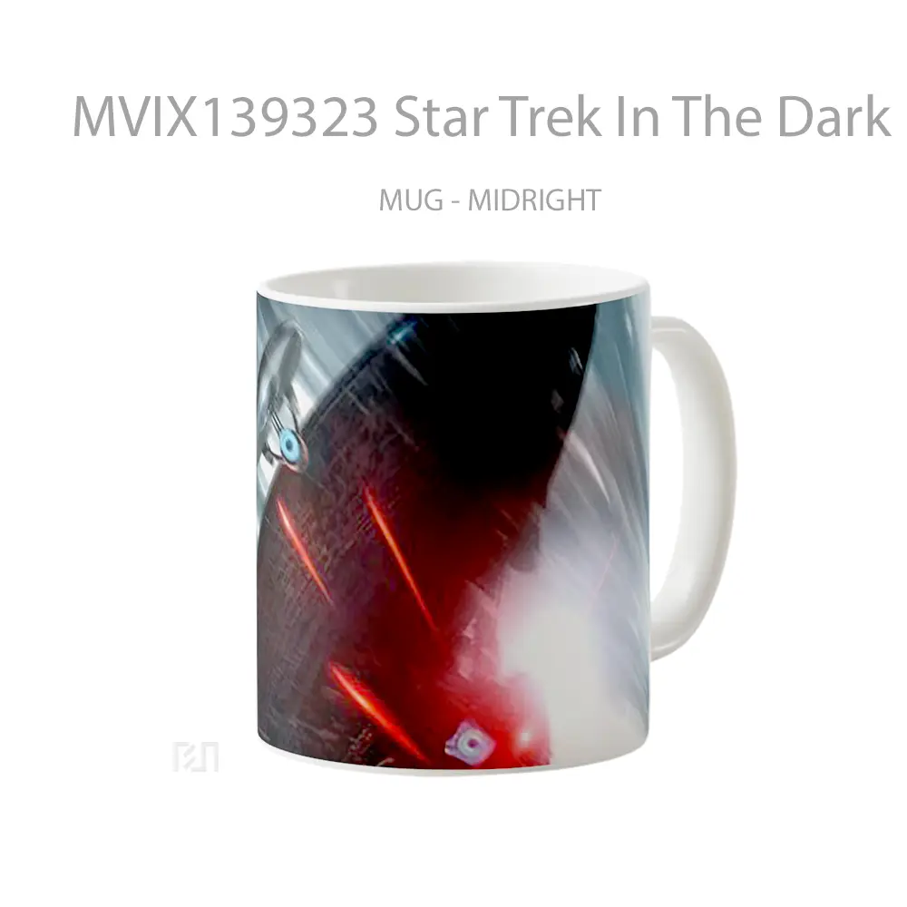 Mug Star Trek In The Dark Gelas Astronomi - All-side / Desain