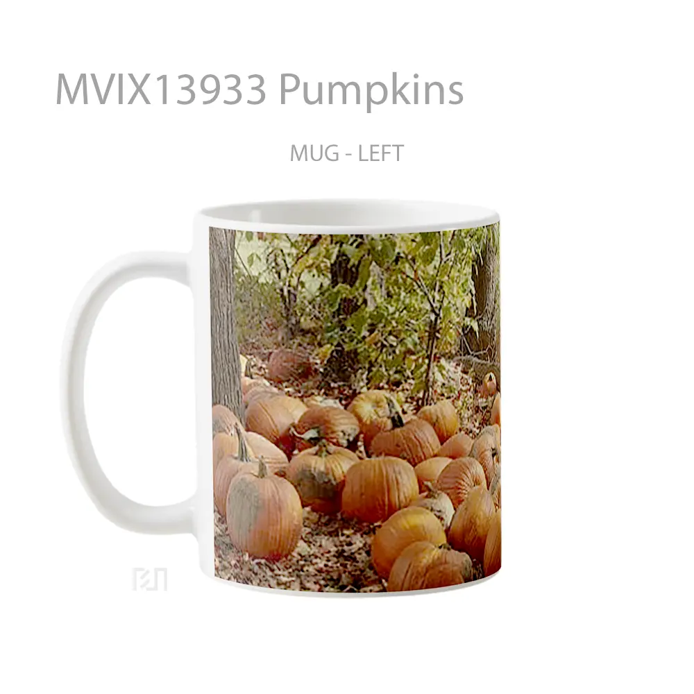 Mug Pumpkins Gelas Keramik Unik - All-side / Desain