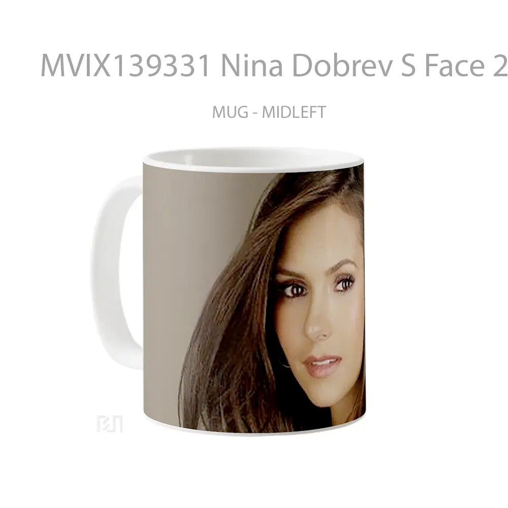 Mug Nina Dobrev S Face 2020 Gelas Keramik Unik - All-side / Desain