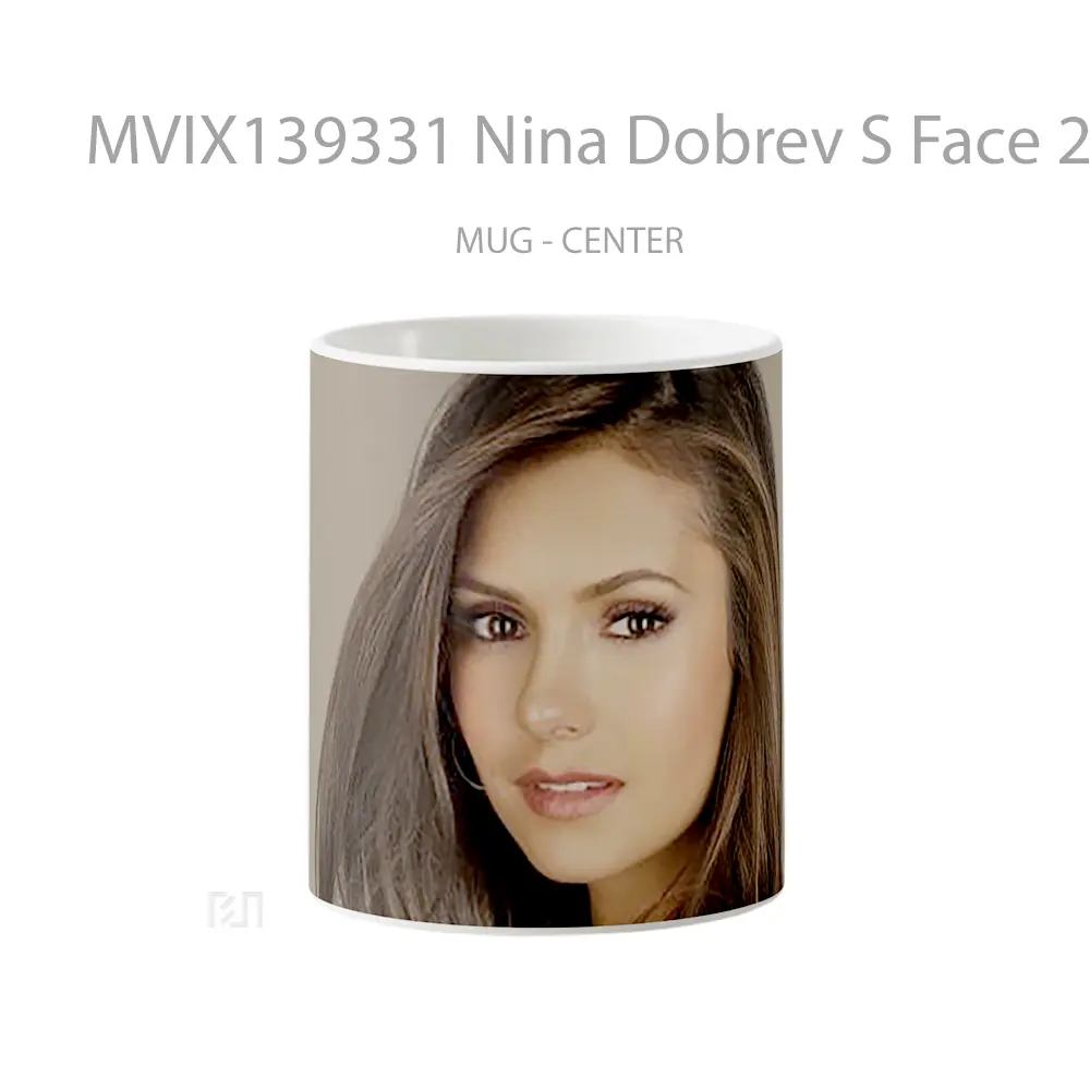 Mug Nina Dobrev S Face 2020 Gelas Keramik Unik
