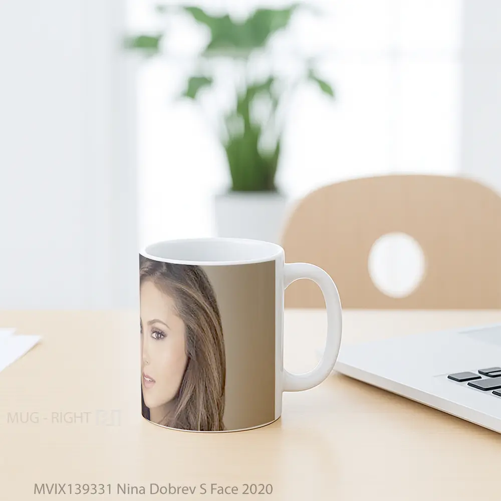Mug Nina Dobrev S Face 2020 Gelas Keramik Unik - All-side / Desain
