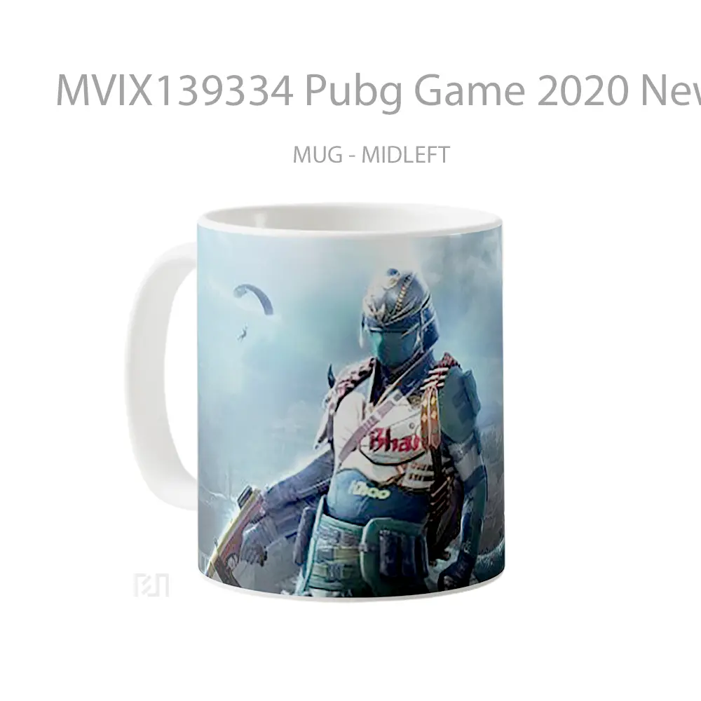 Mug Pubg Game 2020 New Cangkir Gamer - All-side / Desain