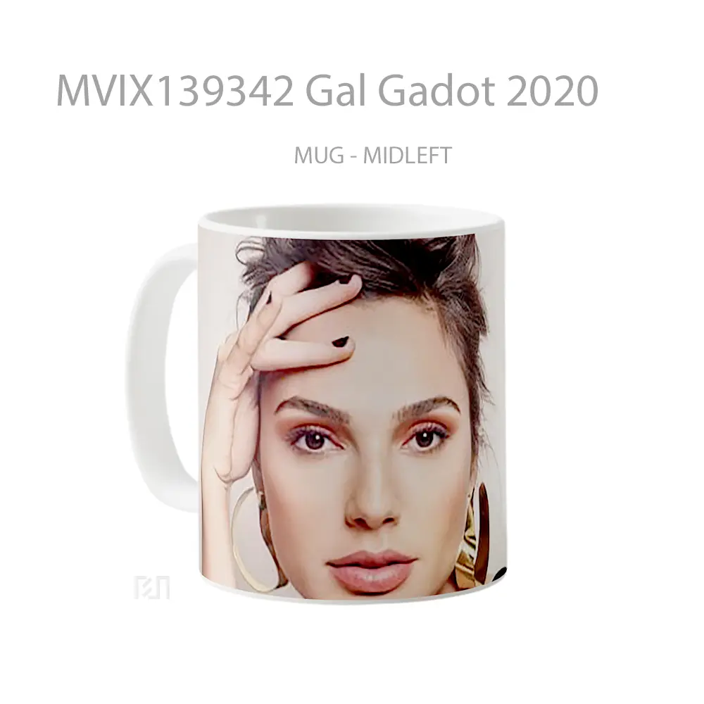 Mug Gal Gadot 2020 Gelas Selebriti - All-side / Desain