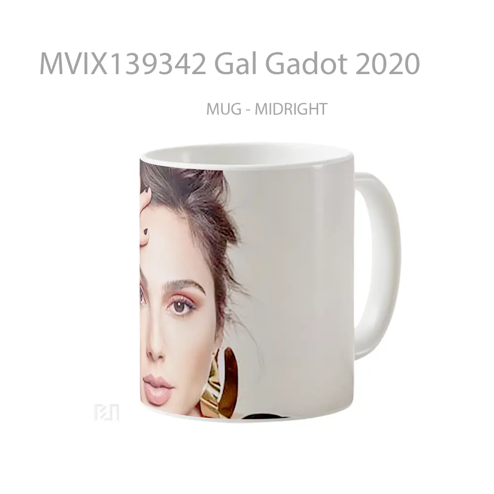 Mug Gal Gadot 2020 Gelas Selebriti - All-side / Desain