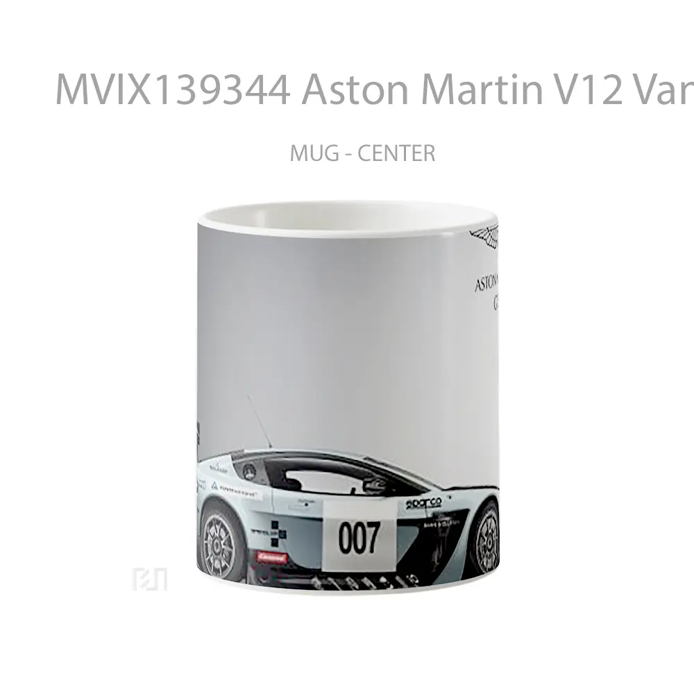 Mug Aston Martin V12 Vantage Gt3 Cangkir Mobil