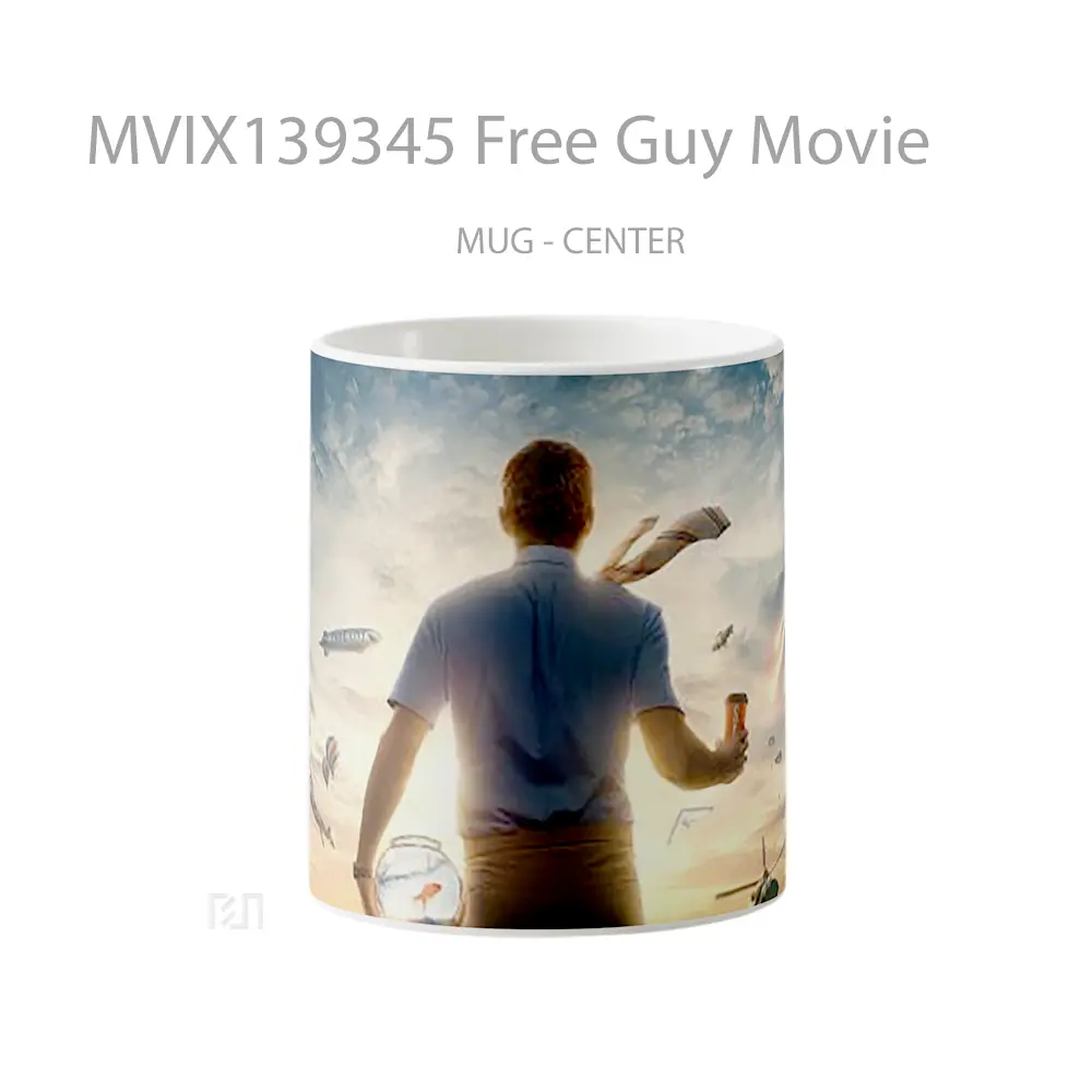 Mug Free Guy Movie Gelas Keramik Unik